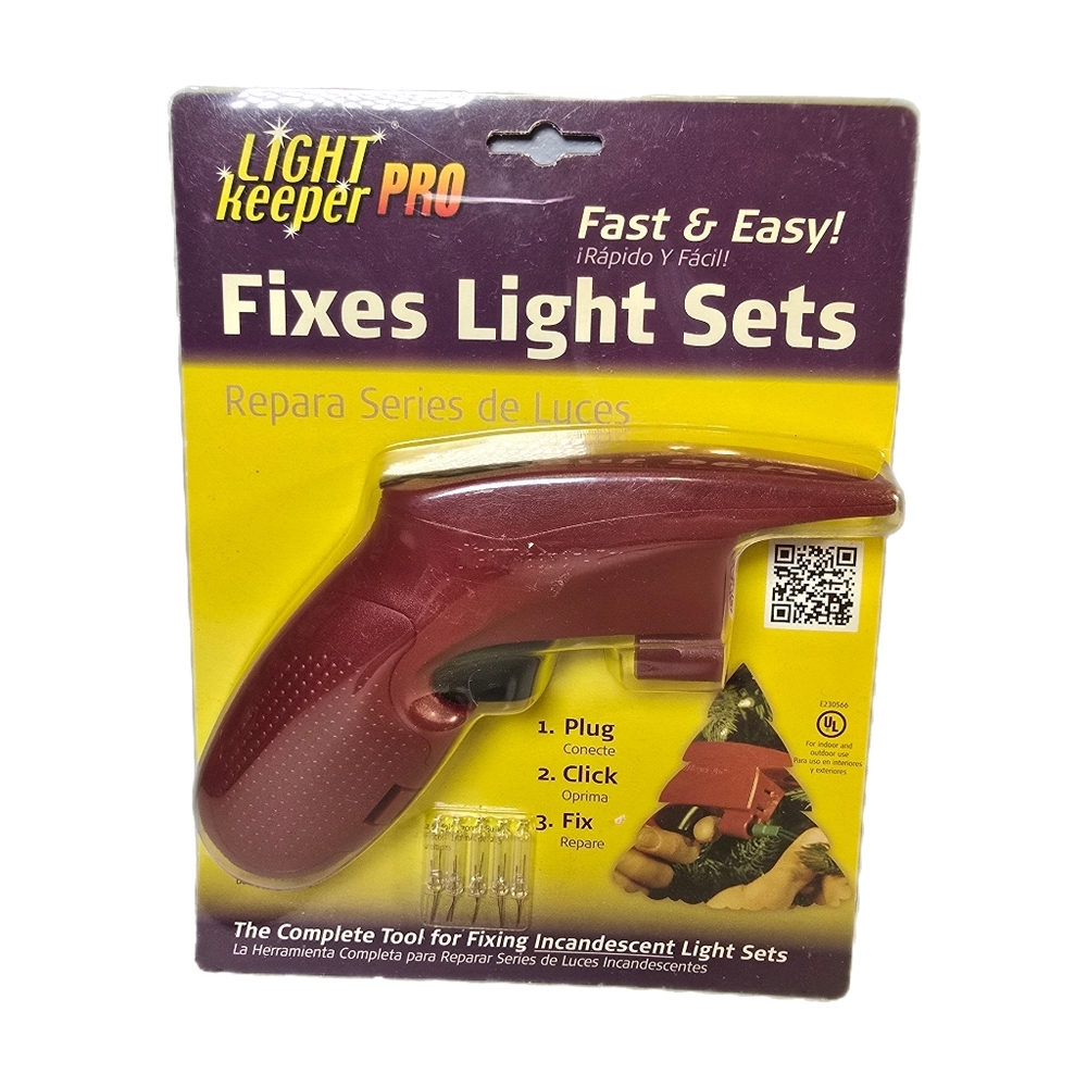 Light Keeper Pro Complete Tool For Fixing Light Sets/Pre-Lit Trees NEW